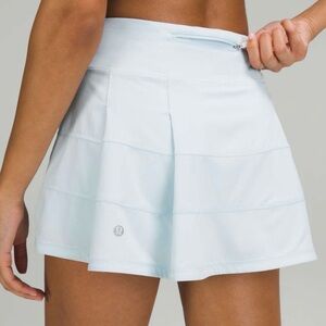 LULULEMON PACE RIVAL TENNIS PICKLEBALL SKORT ROBIN EGG BLUE SIZE 8